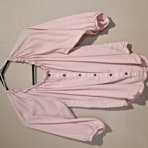 Soho jeans pink babydoll 3/4 sleeve